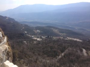 View from Ostrog Monastery