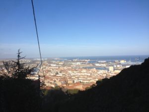 View of Sete from the hill