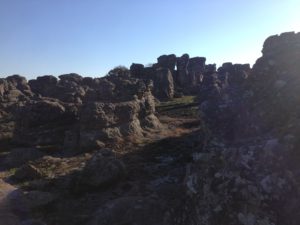 Rock formations at Kaapse Hoop