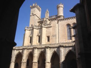 Courtyard of Cathédrale Saint-Nazaire-et-Saint-Celse de Béziers