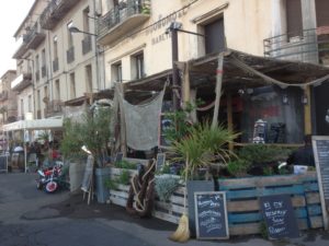 Local restaurant on the quayside