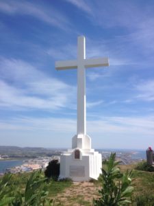 Cross on Mont St. Clair