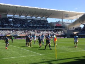 Match between Montpellier and Bayonne - Bismarck