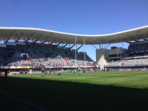 Match between Montpellier and Bayonne