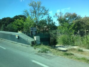 Canal du Midi from the bus