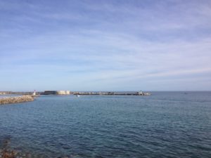 Ocean from the Sete breakwater