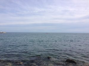 Ocean from the Sete breakwater