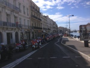 Sete vintage car parade