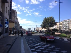 Sete vintage car parade