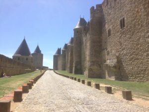 Cité de Carcassonne - Area between its two walls