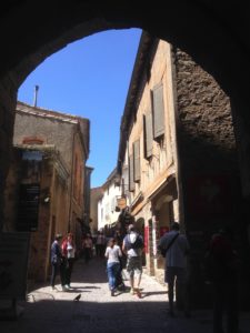 Main entrance to Cité de Carcassonne