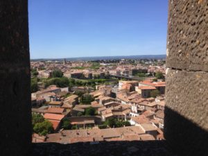 Cité de Carcassonne - Walking along its wall