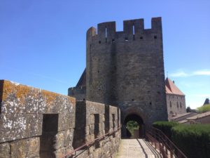 Cité de Carcassonne - Walking along its wall