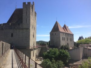 Cité de Carcassonne - Walking along its wall