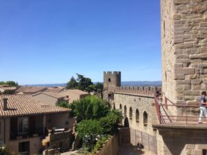 Cité de Carcassonne - Walking along its wall