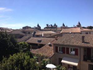 Cité de Carcassonne - Walking along its wall