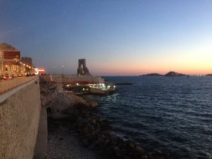 Restaurant along the corniche