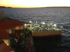 Restaurant along the corniche