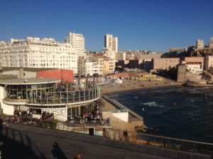 Cercle des Nageurs de Marseille - View to Catalans Beach