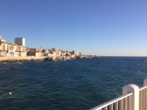 View from Cercle des Nageurs de Marseille