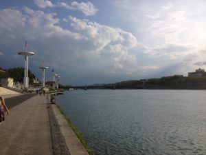 Lyon - The River Rhone