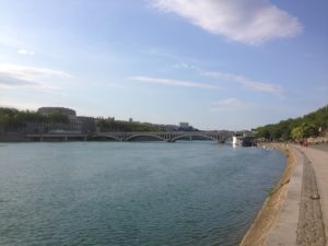 Lyon - The River Rhone