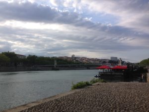 Lyon - The River Rhone