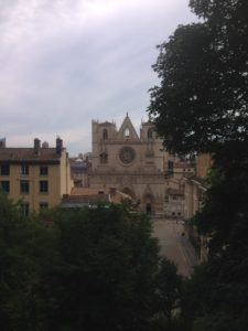 Lyon Cathedral or Cathédrale Saint-Jean-Baptiste