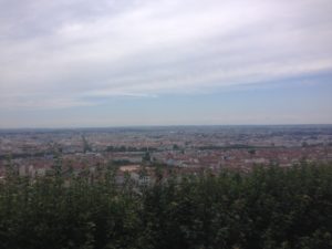 View from La Basilique Notre Dame de Fourvière