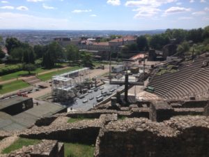 Amphitheatre on Fourvière hill