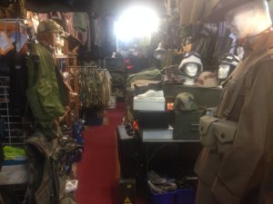 Military surplus store