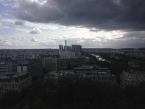 Eiffel Tower - View southwest from 1st floor