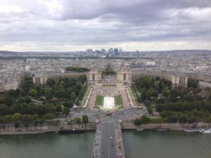 Eiffel Tower - View northwest from 2nd floor