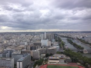 Eiffel Tower - View southwest from 2nd floor