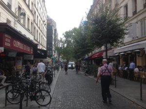 Area around Pompidou Centre