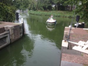 Muiden - Incoming boat