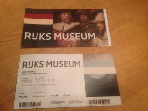 Rijksmuseum tickets