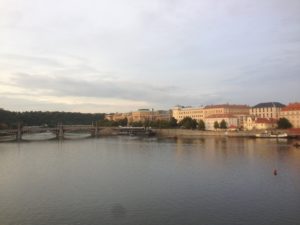 Vltava River from Charles Bridge