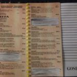 Pizzeria Gospoja menu