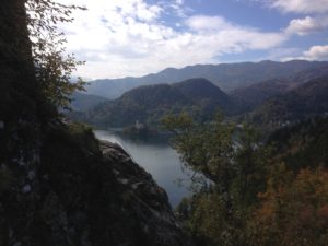 Lake Bled from Blejski Grad