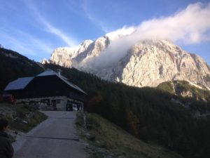 Restaurant on Triglav mountain