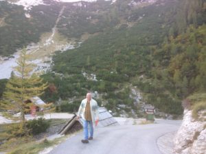 Steve on Triglav mountain