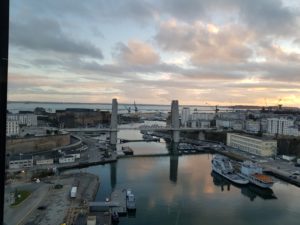 View from the Brest Cable Car - Return trip