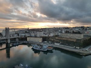 View from the Brest Cable Car - Return trip